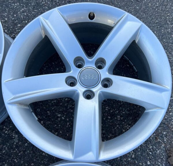 4 ORIGINAL 17" ALUFELGEN ALU FELGEN AUDI A5 8T 8T0071497  #1DEU – Bild 5
