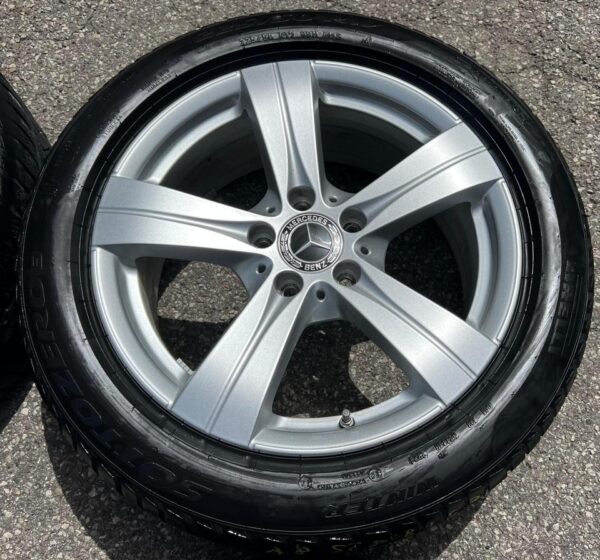 4 ORIGINAL 17" ALUFELGEN FELGEN MERCEDES C-KLASSE W206 A206 #1JUC – Bild 3