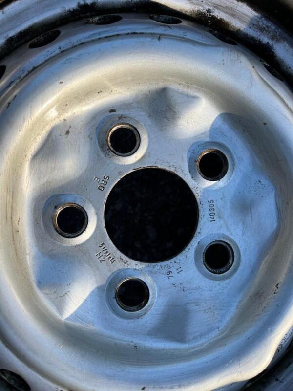 5 X FELGEN 14" STAHLFELGEN VW BUS T2 5,5x14 ET39 5x112  #1ELW – Bild 8