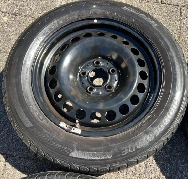 4 STAHLFELGEN 16" FELGEN MERCEDES C-KLASSE W205 A2054000200 #1ZCM – Bild 4