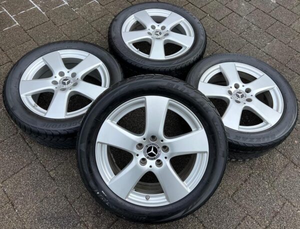 4 ORIGINAL 17" ALUFELGEN FELGEN MERCEDES C-KLASSE W205 RDKS #1PCJ