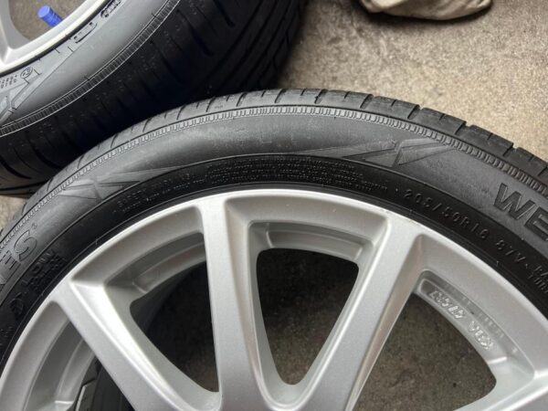 4 RIAL 16" ALUFELGEN NISSAN MICRA DACIA DOKKER LOGAN LODGY  #1ZCA – Bild 8