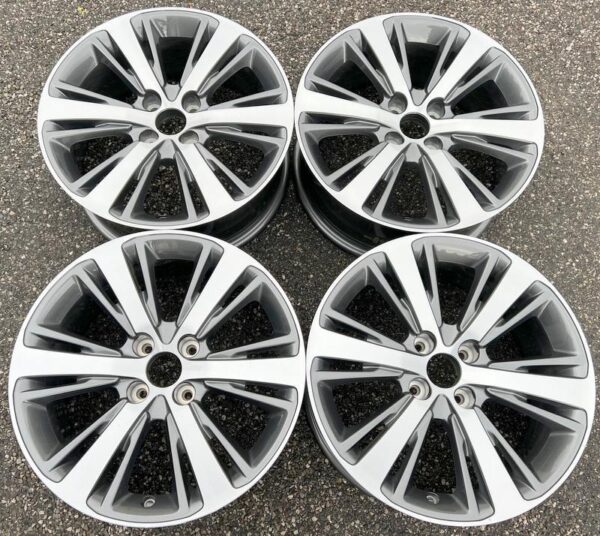 4 ORIGINAL 17" ALUFELGEN PEUGEOT 208 C 7x17 9801532277 NEU #7087 – Bild 2