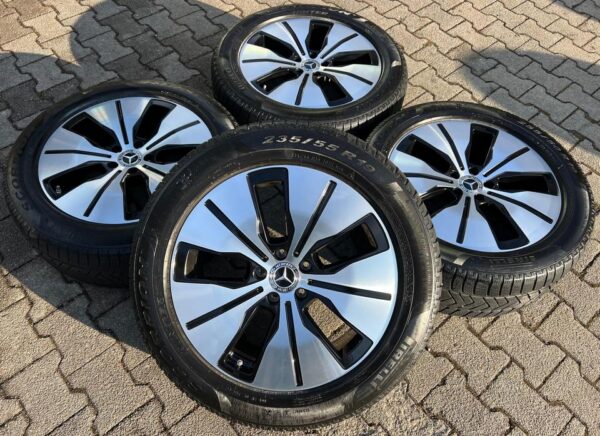 4 ORIGINAL 19" ALUFELGEN MERCEDES EQC N293 A2934011200 RDKS #1QAZ