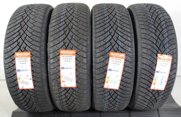 4x 235/60R18 107H BERLIN TIRES GANZJAHRESREIFEN 2024 #1PUC
