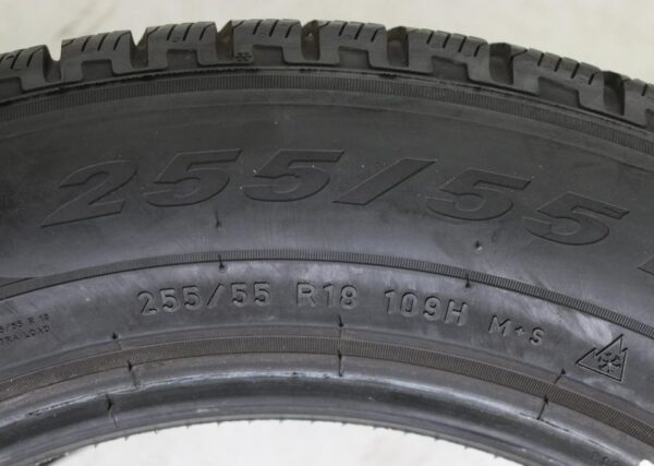 1x 255/55R18 109H PIRELLI SCORPION WINTER RUNFLAT 7MM 2014 #1QLY – Bild 4