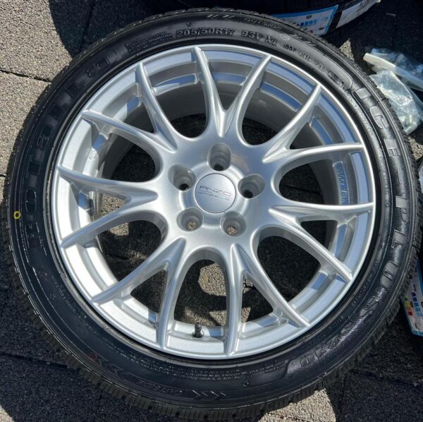 ALU 17" WINTERRÄDER FIAT CROMA OPEL ASTRA-H MERIVA-B VECTRA #1M4P – Bild 5
