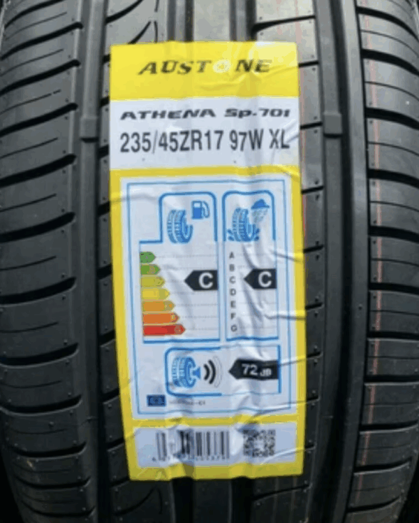 4x 235/45R17 97W AUSTONE ATHENA SP-701 SOMMERREIFEN 2024  #1Y3J – Bild 4