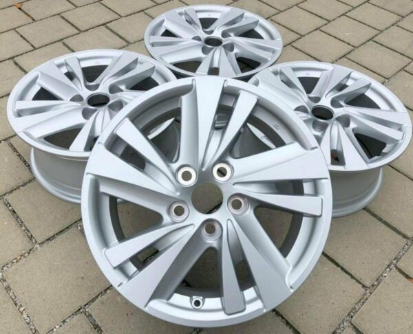 4 ORIGINAL 16" ALUFELGEN CITROEN C4 PICASSO + SPACE TOURER #9890