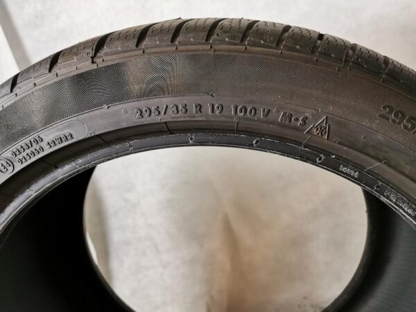 2x 295/35R19 100V CONTINENTAL WINTERREIFEN 2015 N0 #9738 – Bild 4