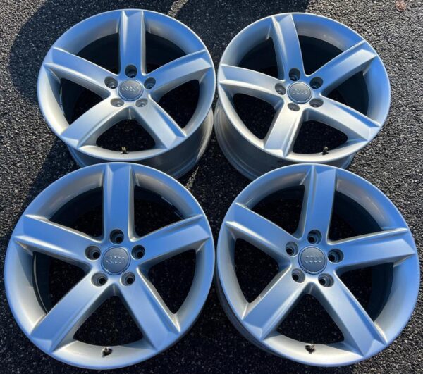 4 ORIGINAL 17" ALUFELGEN ALU FELGEN AUDI A5 8T 8T0071497  #1DKM