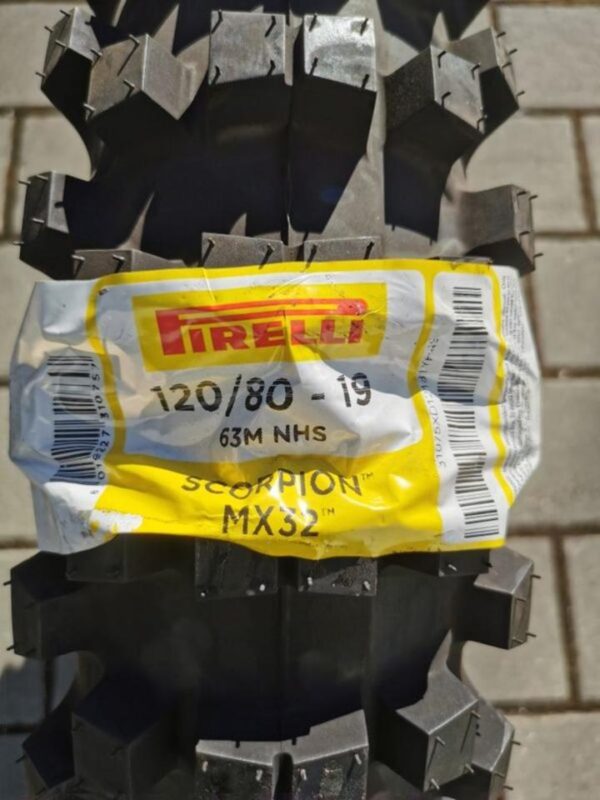 1 X 120/80-19 63M PIRELLI SCORPION MX32 MOTOCROSS REIFEN
