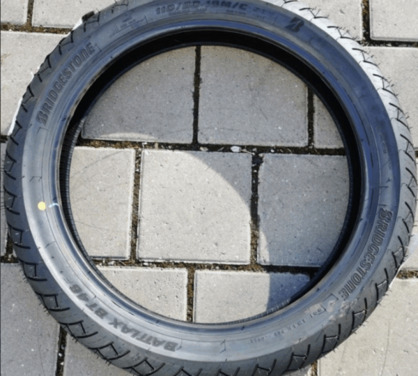 1 X 110/80-18 58V BRIDGESTONE BATTLAX BT46F MOTORRAD NEU 2022 – Bild 3