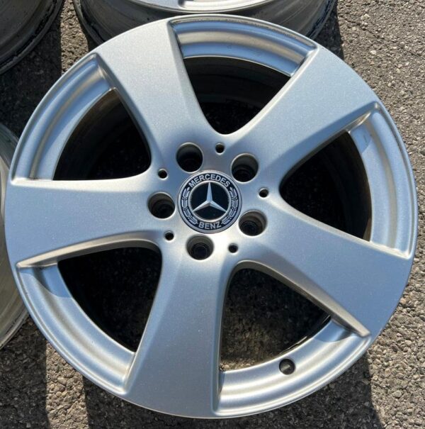 4 ORIGINAL 17" ALUFELGEN FELGEN MERCEDES C-KLASSE W205 205  #15JX – Bild 2