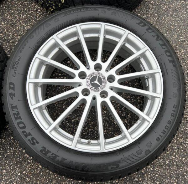 ORIGINAL 18" ALU WINTERRÄDER MERCEDES GLA KLASSE X156 W156 #1DHR – Bild 3