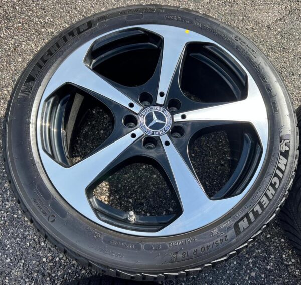 4 ORIGINAL 18" ALUFELGEN MERCEDES C-KLASSE 205 W205 RDKS #1H1R – Bild 6
