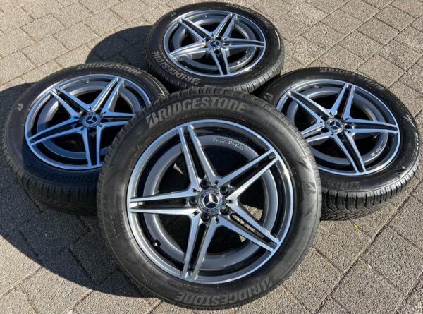 4 ORIGINAL 19" ALUFELGEN MERCEDES EQC N293 A2934010700 8x19 #1TKL