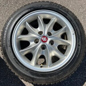1 X ORIGINAL 17" ALUFELGE JAGUAR XJ X300 MNC6116BA SILBER  #1VQK