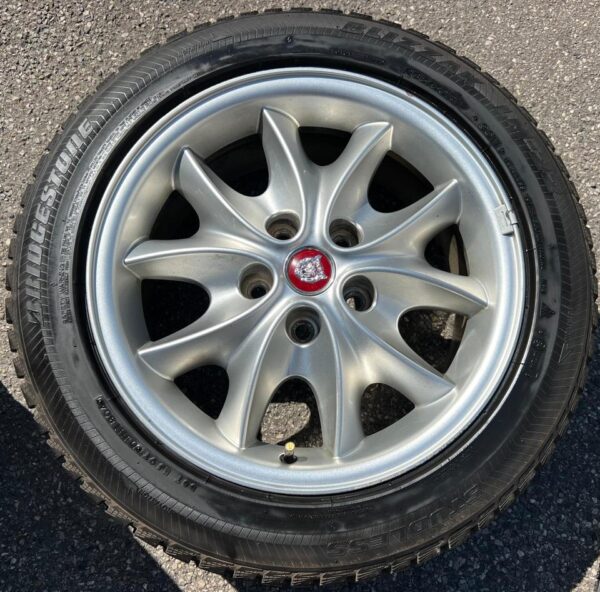1 X ORIGINAL 17" ALUFELGE JAGUAR XJ X300 MNC6116BA SILBER  #1VQK