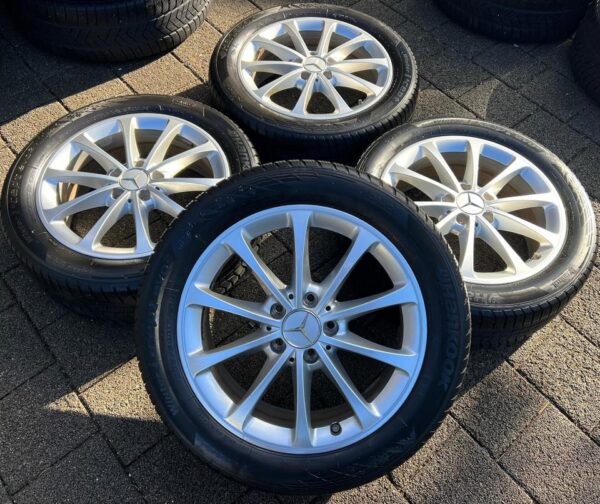 ORIGINAL ALU WINTERRÄDER MERCEDES A-KLASSE 177 B-KLASSE 247 #1P4X