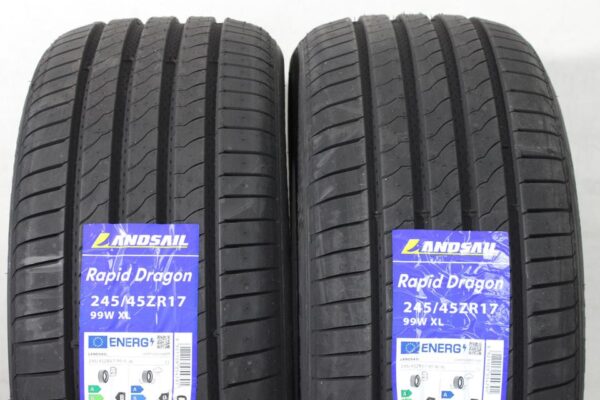 2x 245/45R17 99W LANDSAIL RAPID DRAGON SOMMERREIFEN XL NEU #1XNQ – Bild 2