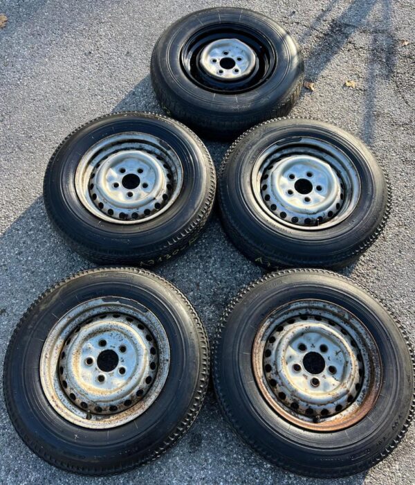 5 X FELGEN 14" STAHLFELGEN VW BUS T2 5,5x14 ET39 5x112  #1ELW