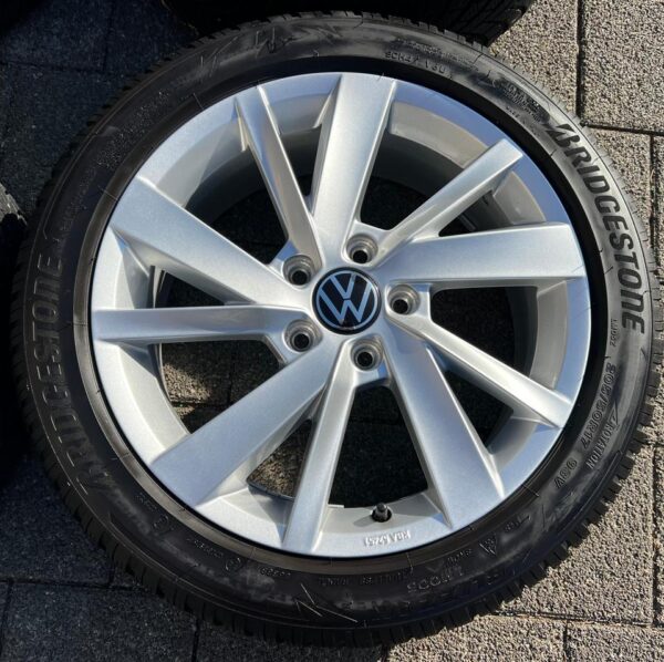 4 ORIGINAL 17" ALUFELGEN FELGEN VW GOLF VIII 8 5H0071497 #1TQZ – Bild 6