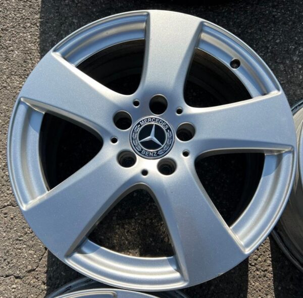 4 ORIGINAL 17" ALUFELGEN FELGEN MERCEDES C-KLASSE W205 205  #15JX – Bild 5