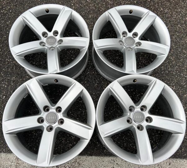 4 ORIGINAL 17" ALUFELGEN ALU FELGEN AUDI A5 8T 8T0071497  #1DOI