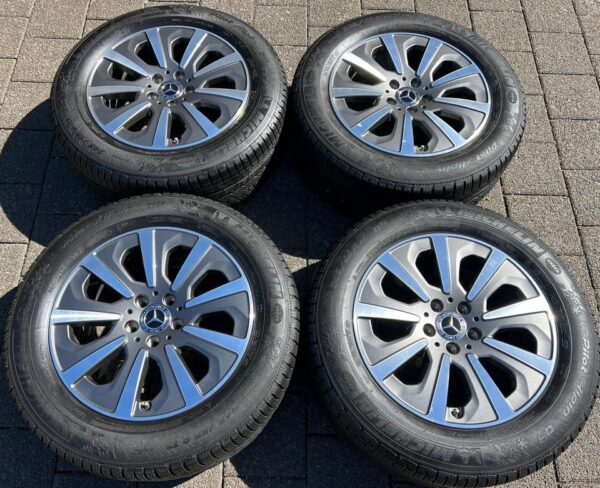 4 ORIGINAL 17" ALUFELGEN MERCEDES S-KLASSE W222 A2224010802 #1ULX – Bild 2