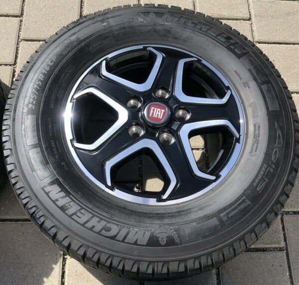 4 ORIGINAL ALU SOMMERRÄDER FIAT DUCATO 250 225/75R16CP 116Q #112L – Bild 3