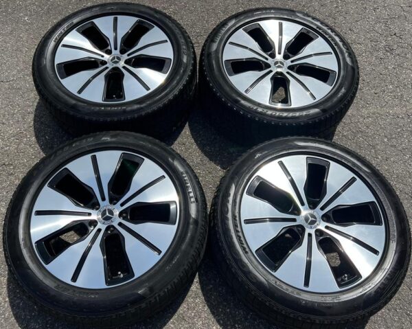 4 ORIGINAL 19" ALUFELGEN MERCEDES EQC N293 A2934011200 RDKS #1LMP – Bild 2