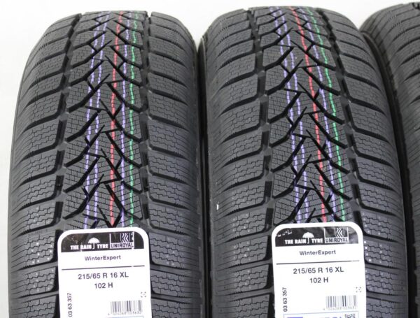 4x 215/65R16 102H UNIROYAL WINTER EXPERT WINTERREIFEN XL #1QVJ – Bild 3