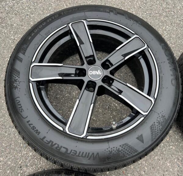 4 ALU 18" WINTERRÄDER BMW X3 G01 X4 G02 225/60R18 104H 2019 #140V – Bild 6