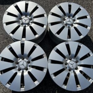 4 ORIGINAL 17" ALUFELGEN MERCEDES C-KLASSE W205 A2054012100 #1GXJ