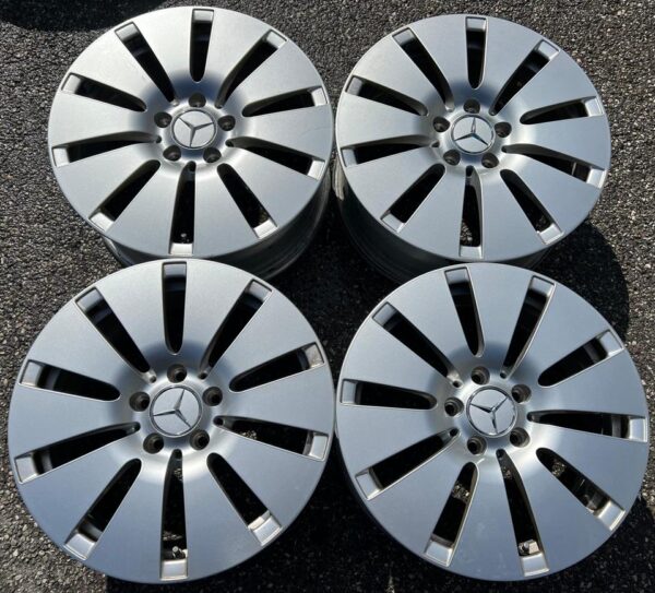 4 ORIGINAL 17" ALUFELGEN MERCEDES C-KLASSE W205 A2054012100 #1GXJ