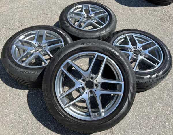 4 ORIGINAL 19" ALU SOMMERRÄDER MERCEDES AMG GLC X253 X253 #16MS