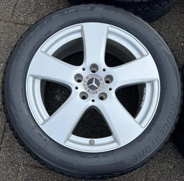 4 ORIGINAL 17" ALUFELGEN FELGEN MERCEDES C-KLASSE W205 RDKS #1PCJ – Bild 3