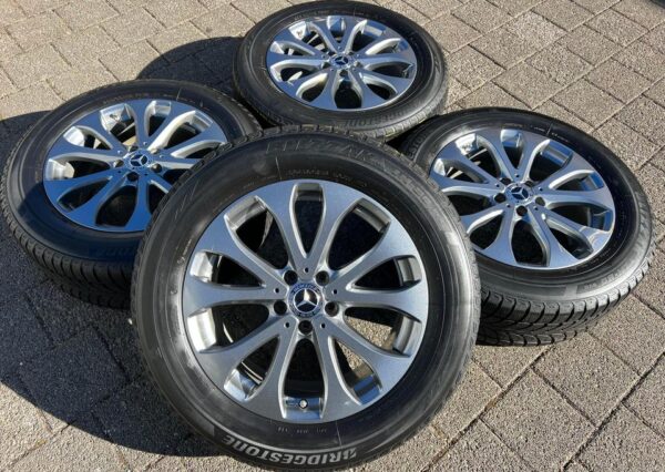 4 ORIGINAL 18" ALUFELGEN MERCEDES GLC-KLASSE A2534011500 #1VLY