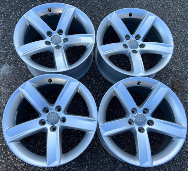 4 ORIGINAL 17" ALUFELGEN ALU FELGEN AUDI A5 8T 8T0071497  #1DEU