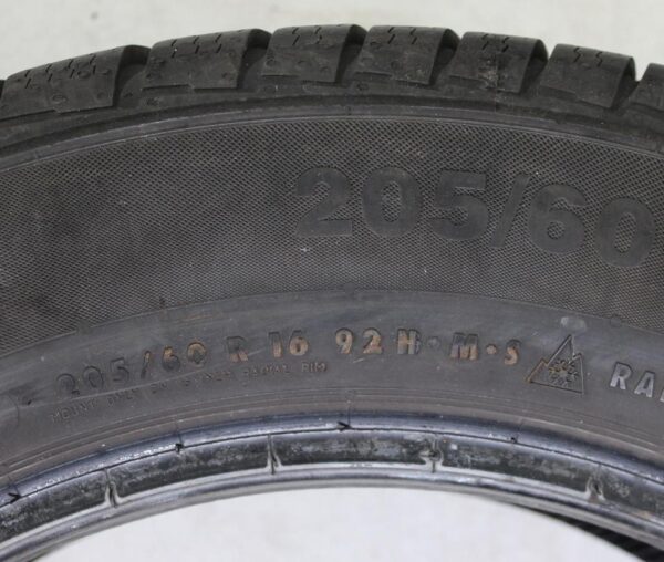 1x 205/60R16 92H CONTINENTAL WINTER CONTACT TS830P 2019 #1QKC – Bild 4