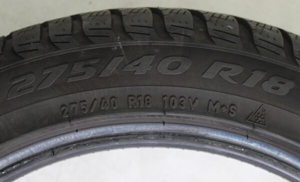 2x 275/40R18 103V PIRELLI WINTERREIFEN RUNFLAT 2023 * #1P0H – Bild 5