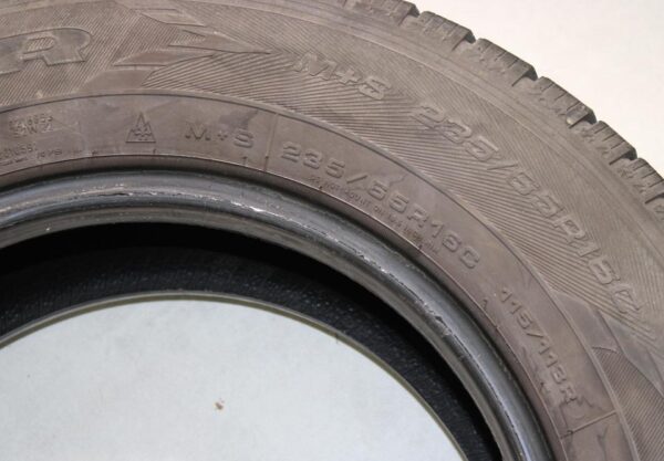 4x 235/65R16C 115/113R GOODYEAR WINTERREIFEN FREIHAUS #1UOO – Bild 5