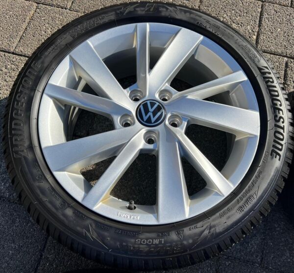 4 ORIGINAL 17" ALUFELGEN FELGEN VW GOLF VIII 8 5H0071497 #1TQZ – Bild 5