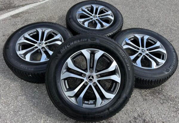 ORIGINAL 17" ALU WINTERRÄDER MERCEDES GLC-KLASSE 204X X253 #1A4G