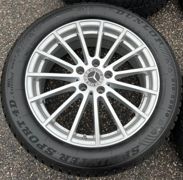 ORIGINAL 18" ALU WINTERRÄDER MERCEDES GLA KLASSE X156 W156 #1DHR – Bild 4