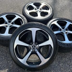 4 ORIGINAL 18" ALUFELGEN MERCEDES C-KLASSE 205 W205 RDKS #1H1R