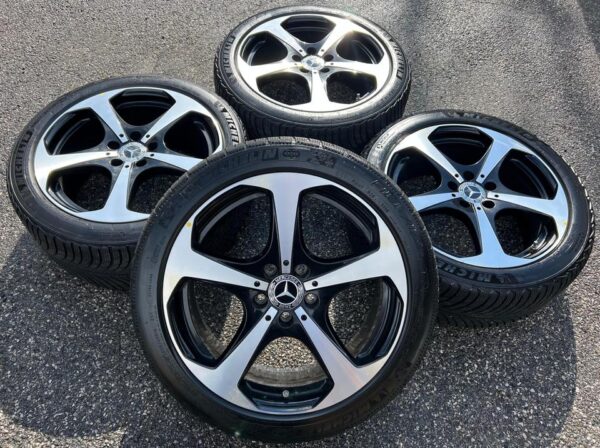 4 ORIGINAL 18" ALUFELGEN MERCEDES C-KLASSE 205 W205 RDKS #1H1R