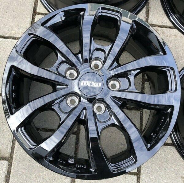4 ALUFELGEN 16 ZOLL FELGEN VW CRAFTER II 2N MAN TGE SYN1E #11LC – Bild 5