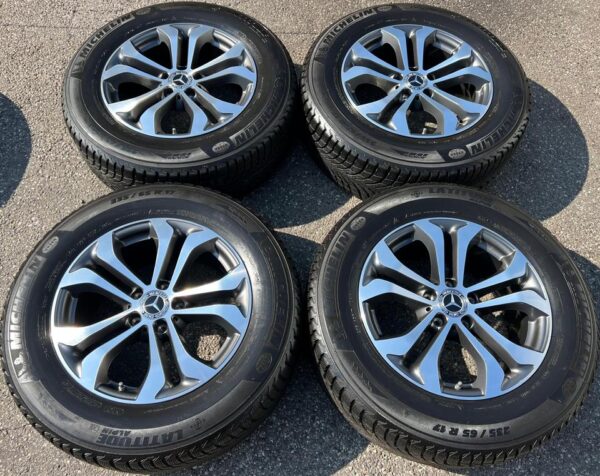 ORIGINAL 17" ALU WINTERRÄDER MERCEDES GLC-KLASSE 204X X253 #170Y